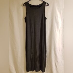 Eileen Fisher Women's Size S Grey Fine Jersey Tank Dress
